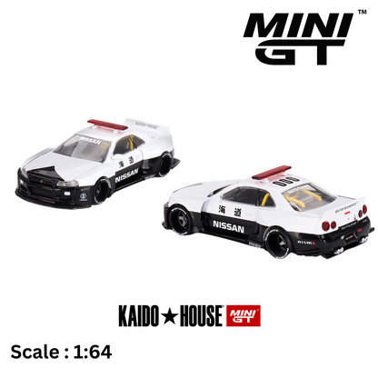 Nissan Skyline GT-R R34 Kaido Works (V2 Aero) Police