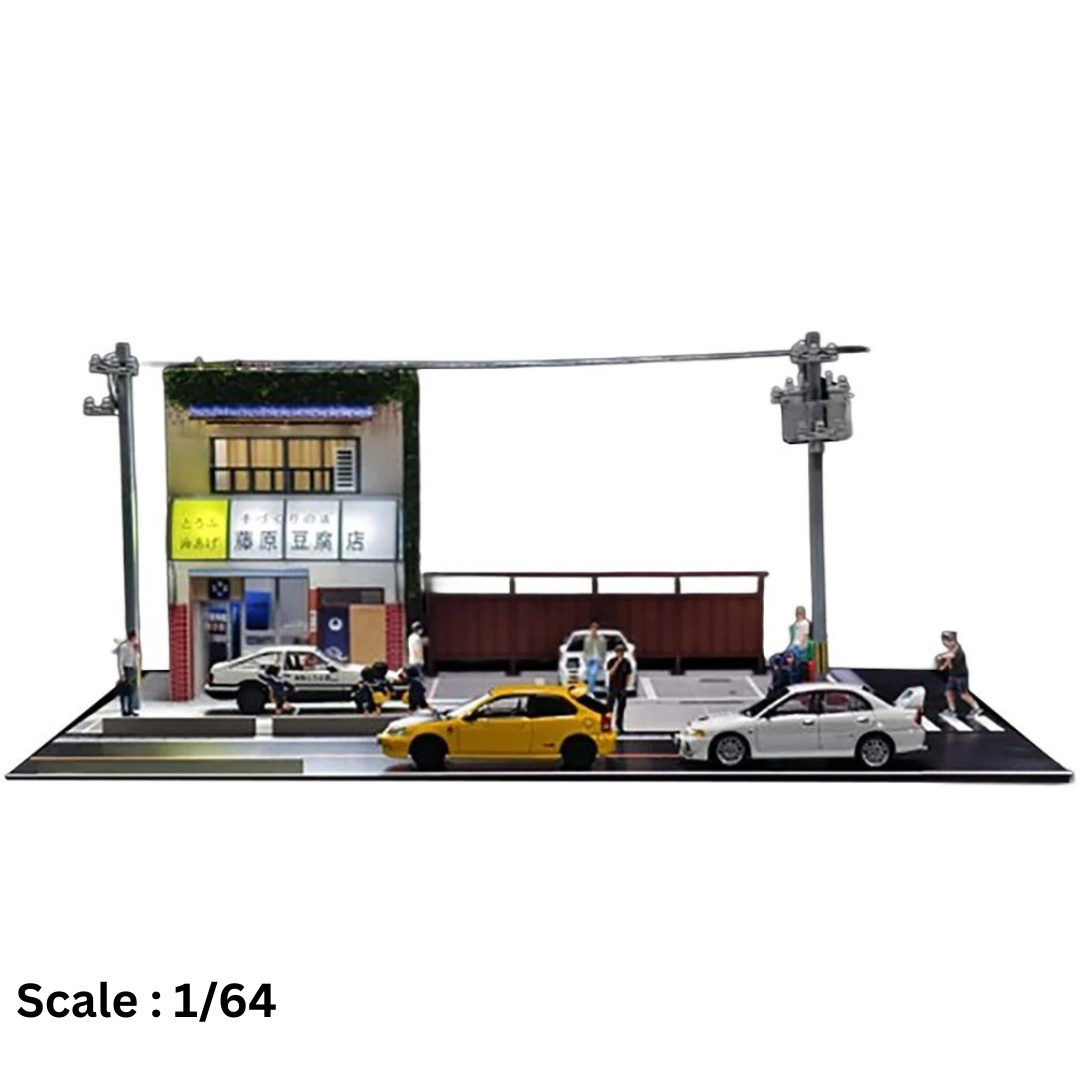 Akina Tofu Shop Diorama Set