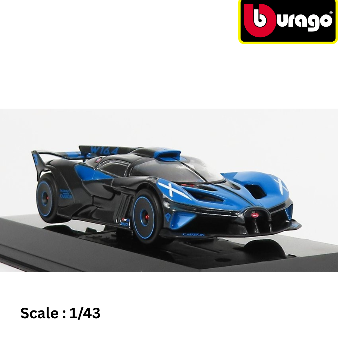 BUGATTI - BOLIDE W16 8.0 FOUR-TURBO 1850hp 500km/h 2020 - CON VETRINA - WITH SHOWCASE