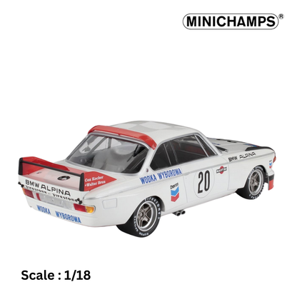 BMW - 3.0 CSL BMW ALPINA TEAM WYBOROWA N 20 24H SPA 1973