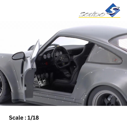 PORSCHE 911 964 RWB BODYKIT COUPE WITH AMERICAN DIORAMA FIGURE 2016
