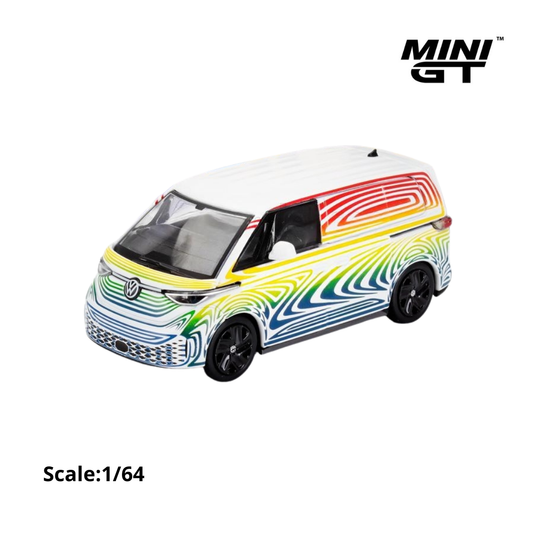 VOLKSWAGEN ID.BUZZ VAN PROTOTYPE RAINBOW - 2023