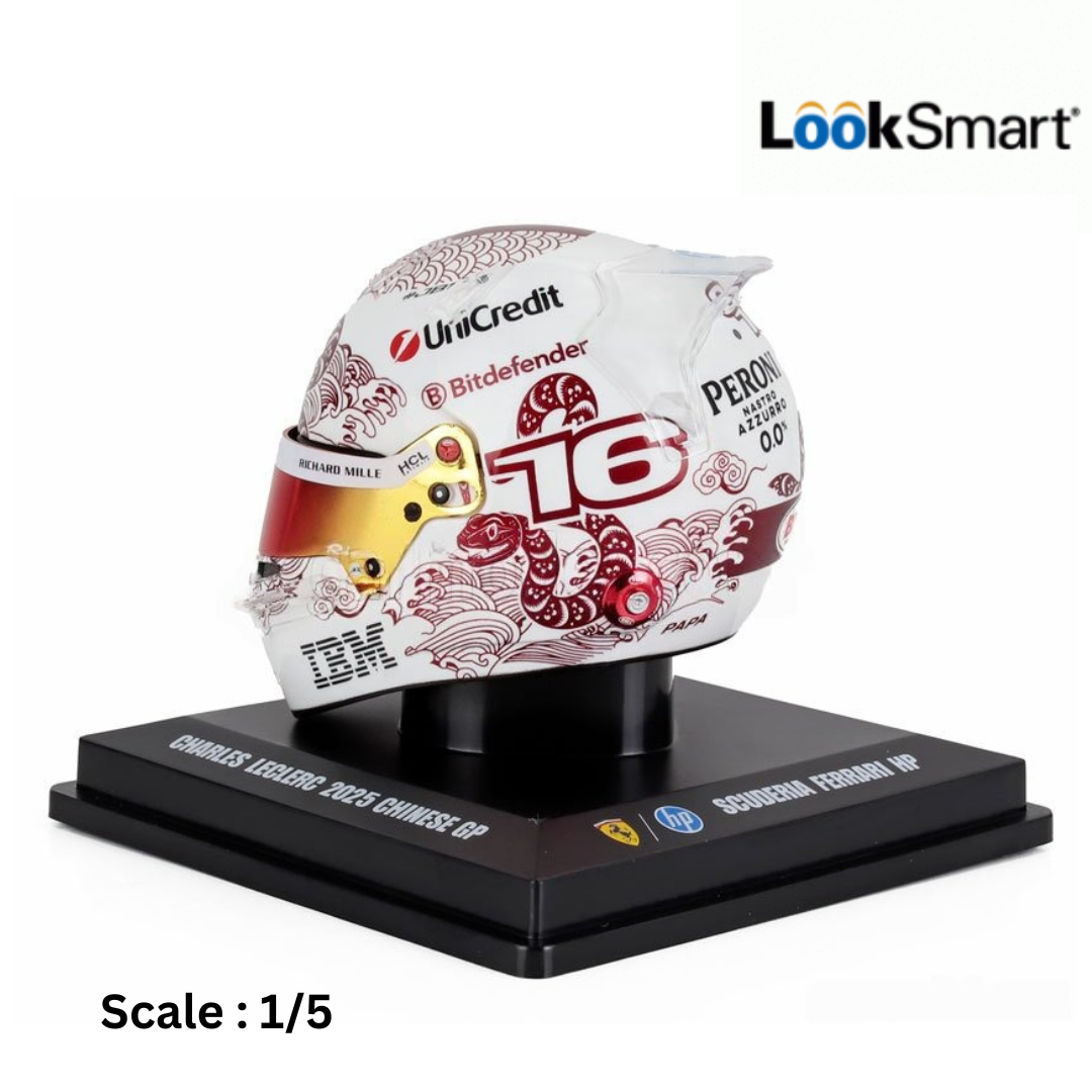 BELL HELMET - CASCO HELMET F1 CHARLES LECLERC TEAM FERRARI HP N 16 CHINA GP 2025