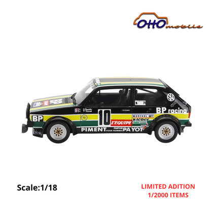 VOLKSWAGEN - RALLY SET - VOLKSWAGEN LT35 VAN + TRAILER + GOLF GTi MKI Gr.2 TEAM BP RACING VOLKSWAGEN SPORT N 10 RALLY TOUR DE FRANCE AUTOMOBILE J.PANCIATICI - P.THINNES -1981