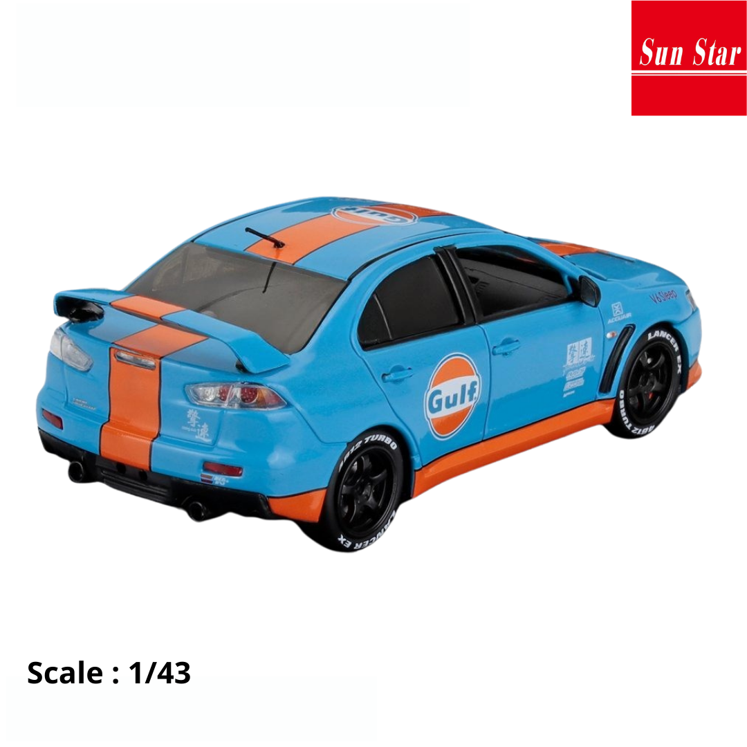 MITSUBISHI - LANCER EVOLUTION X GULF LIVERY 2008