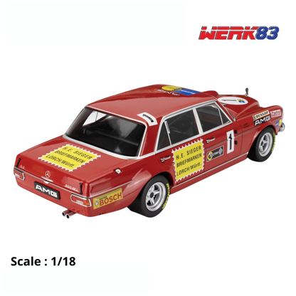 MERCEDES BENZ - 300 SEL 6.8 TEAM MERCEDES AMG N 1 24h NURBURGRING 1972
