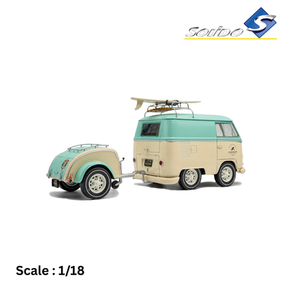 VOLKSWAGEN - T1 VAN KOOL COMBI WITH TRAILER 1950