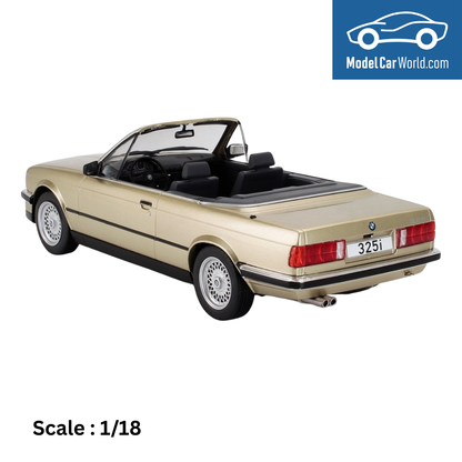 BMW - 3-SERIES 325i (E30) CABRIOLET OPEN 1985