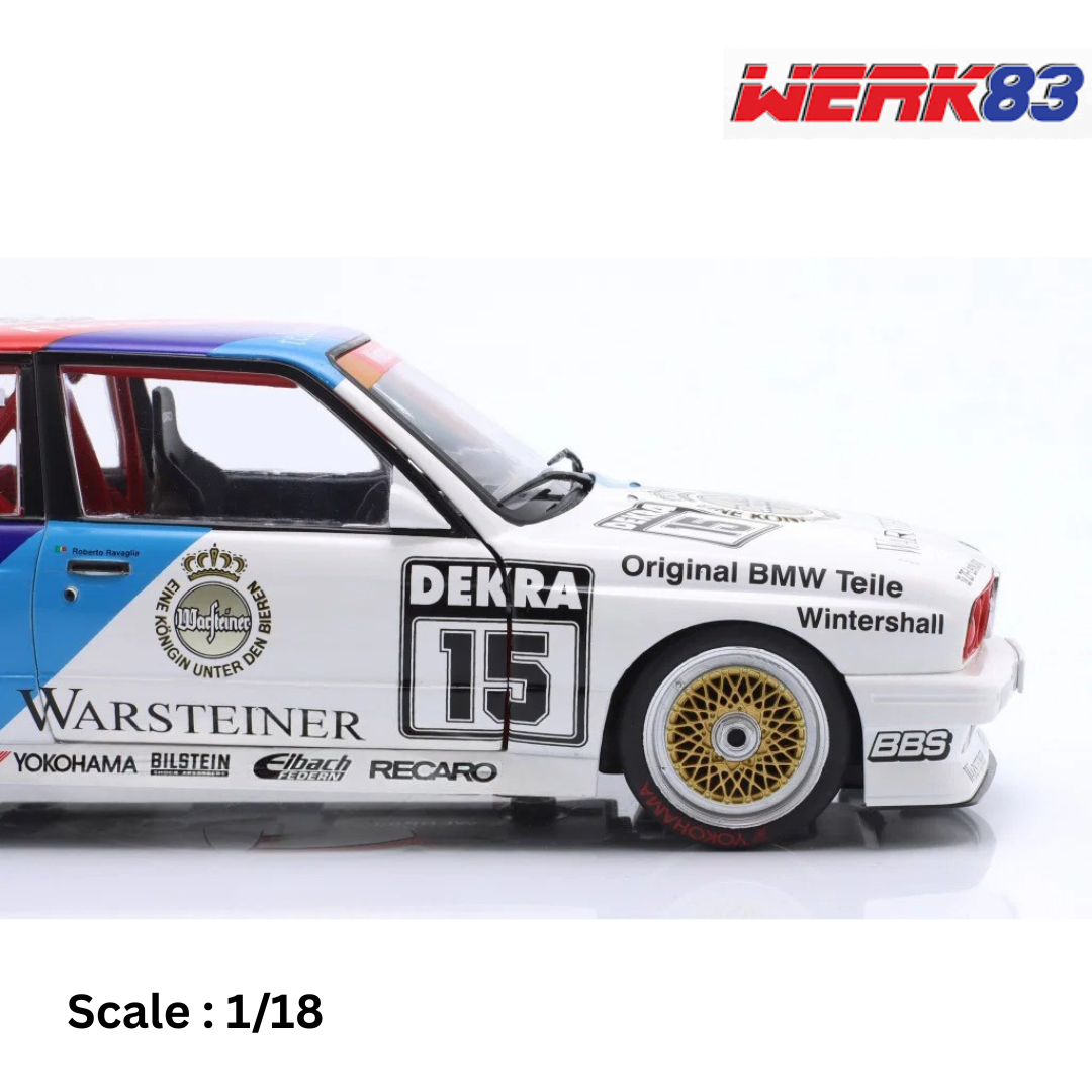 BMW - 3-SERIES M3 (E30) TEAM SCHNITZER WARSTEINER N 15 WINNER DTM SEASON 1989