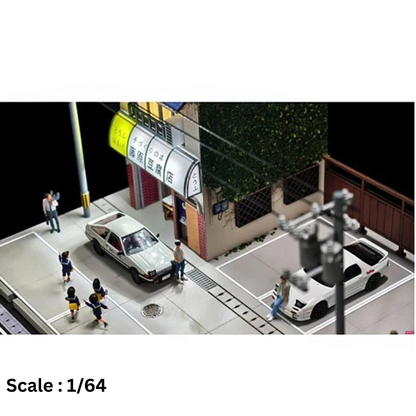Akina Tofu Shop Diorama Set