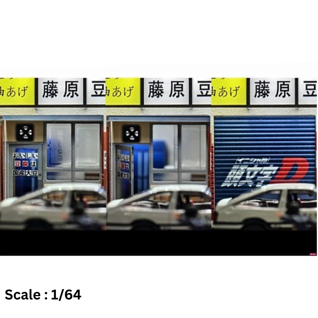 Akina Tofu Shop Diorama Set