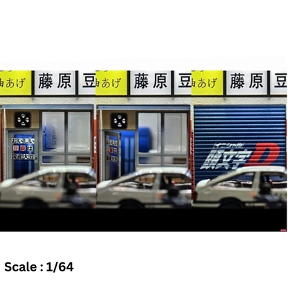 Akina Tofu Shop Diorama Set