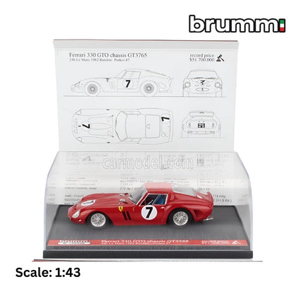 FERRARI 250 GTO COUPE  TEAM SPA FERRARI LORENZO BANDINI - 1962