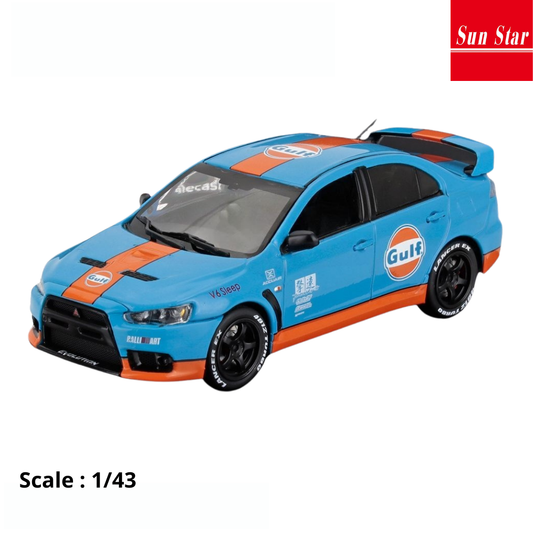 MITSUBISHI - LANCER EVOLUTION X GULF LIVERY 2008