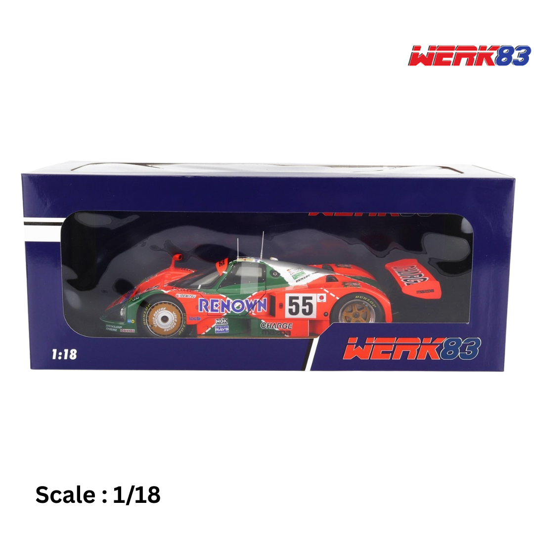 MAZDA - 787B 2.6L TEAM MAZDASPEED CO. LTD. N 55 WINNER 24h LE MANS 1991 BERTRAND GACHOT - JOHNNY HERBERT - VOLKER WEIDLER