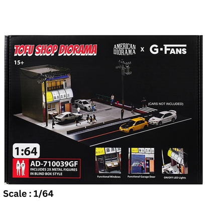 Akina Tofu Shop Diorama Set
