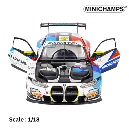 BMW - 4-SERIES M4 GT3 TEAM WRT N 46 24h SPA 2024 VALENTINO ROSSI - MAXIME MARTIN - RAFFAELE MARCIELLO