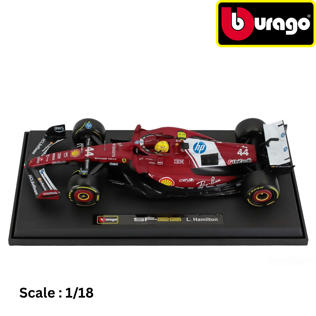 FERRARI - F1 SF-25 TEAM SCUDERIA FERRARI HP N 44 SEASON 2025 LEWIS HAMILTON