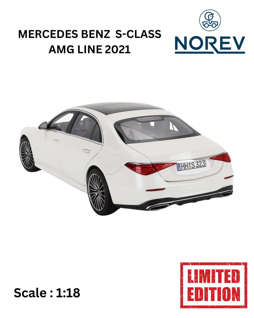 MERCEDES BENZ S-CLASS AMG LINE - 2021