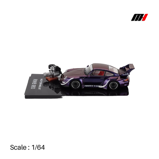 Porsche 911 (993) RWB Rauh-Welt Army Girl Coupe 1993 product image 2