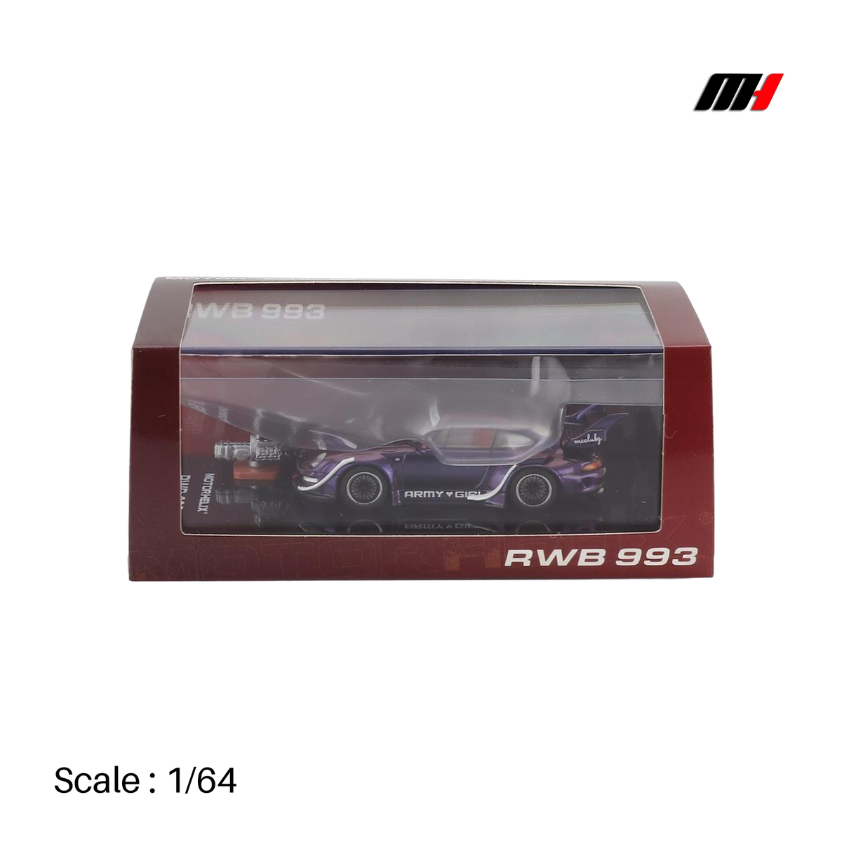 Porsche 911 (993) RWB Rauh-Welt Army Girl Coupe 1993 product image 3